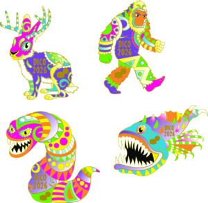 2026 DI State Pins - Mythical Creatures